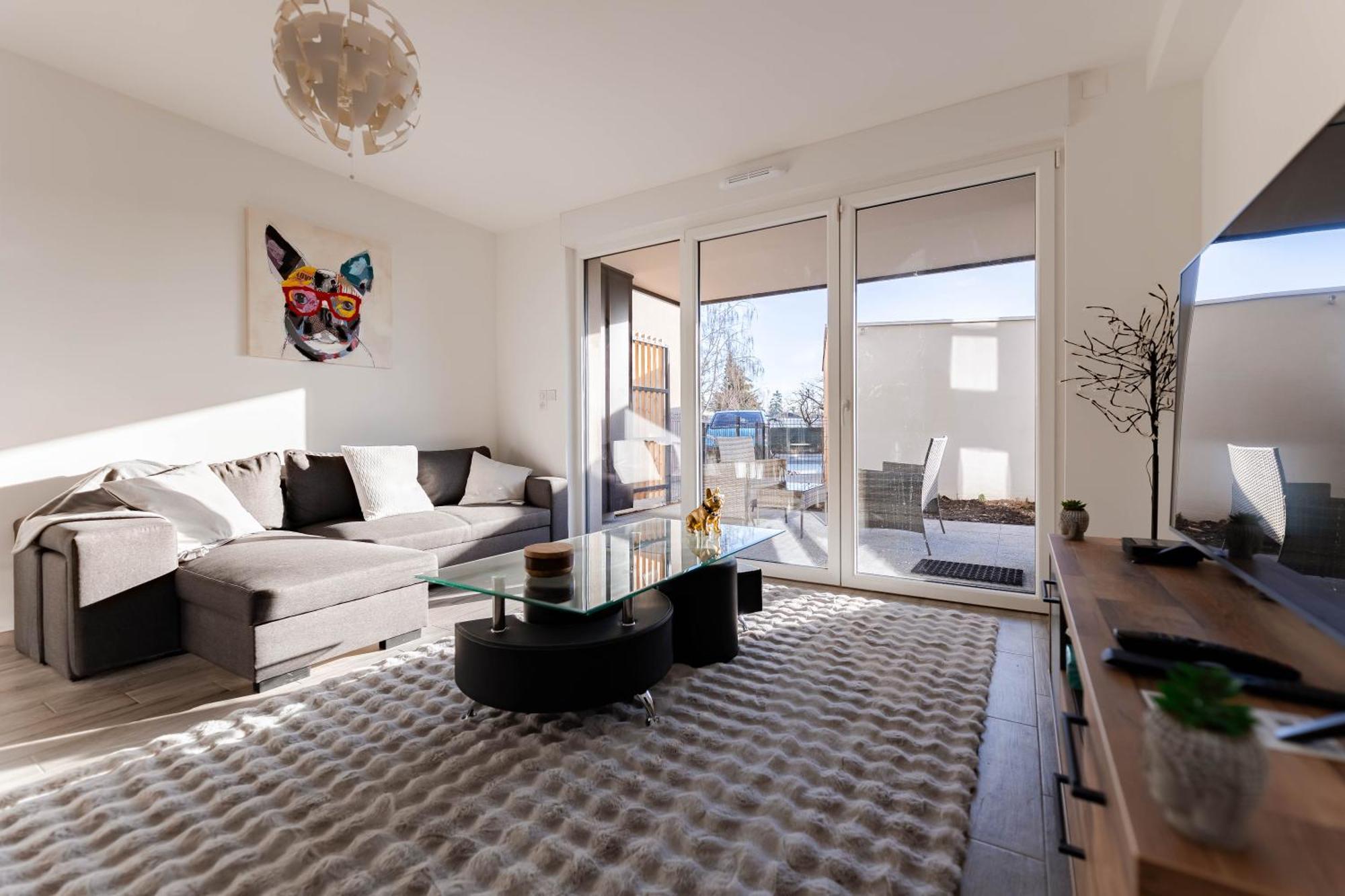 Ferienwohnung Les Jardins De La Semme Colmar Exterior foto